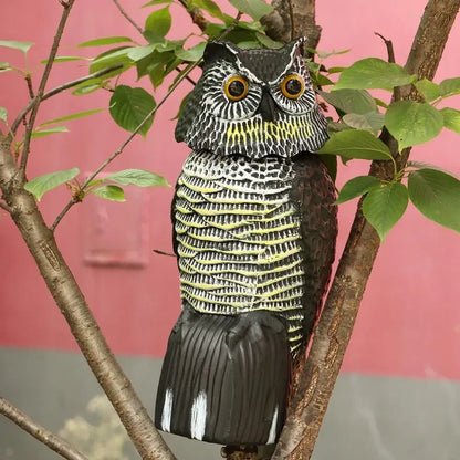 ⭐2026 USA Sale: Up to 50% OFF -Rotating Head Owl Garden Decoy