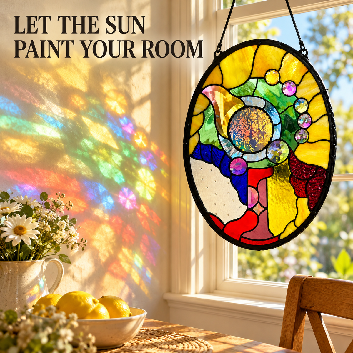 ☀️Sunlit Tides™ Ocean-Inspired Window Suncatcher-🌈 Let the Sun Paint Your Room