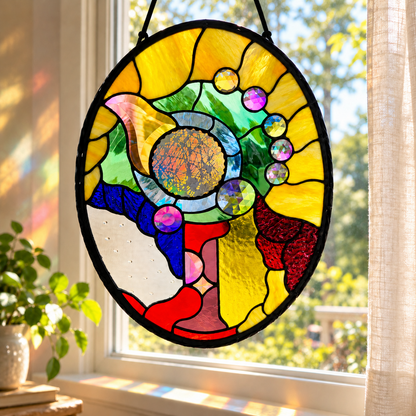 ☀️Sunlit Tides™ Ocean-Inspired Window Suncatcher-🌈 Let the Sun Paint Your Room