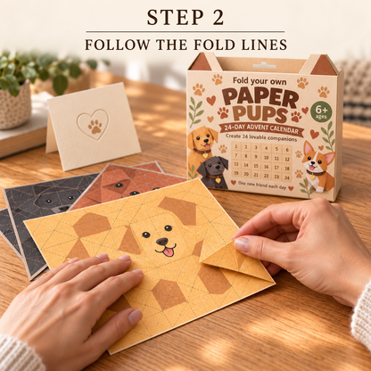🎃3D DIY Dog Paper-💕Step-by-Step Guide Included