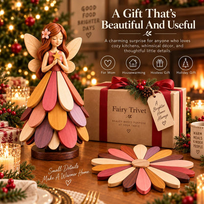 🔥😍Enchanted Bloom Trivet – Foldable Fairy-Inspired Table Décor🧚