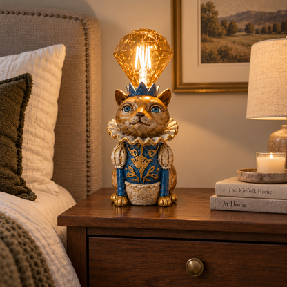 Crowned Companions Royal Animal Resin Accent Lamp