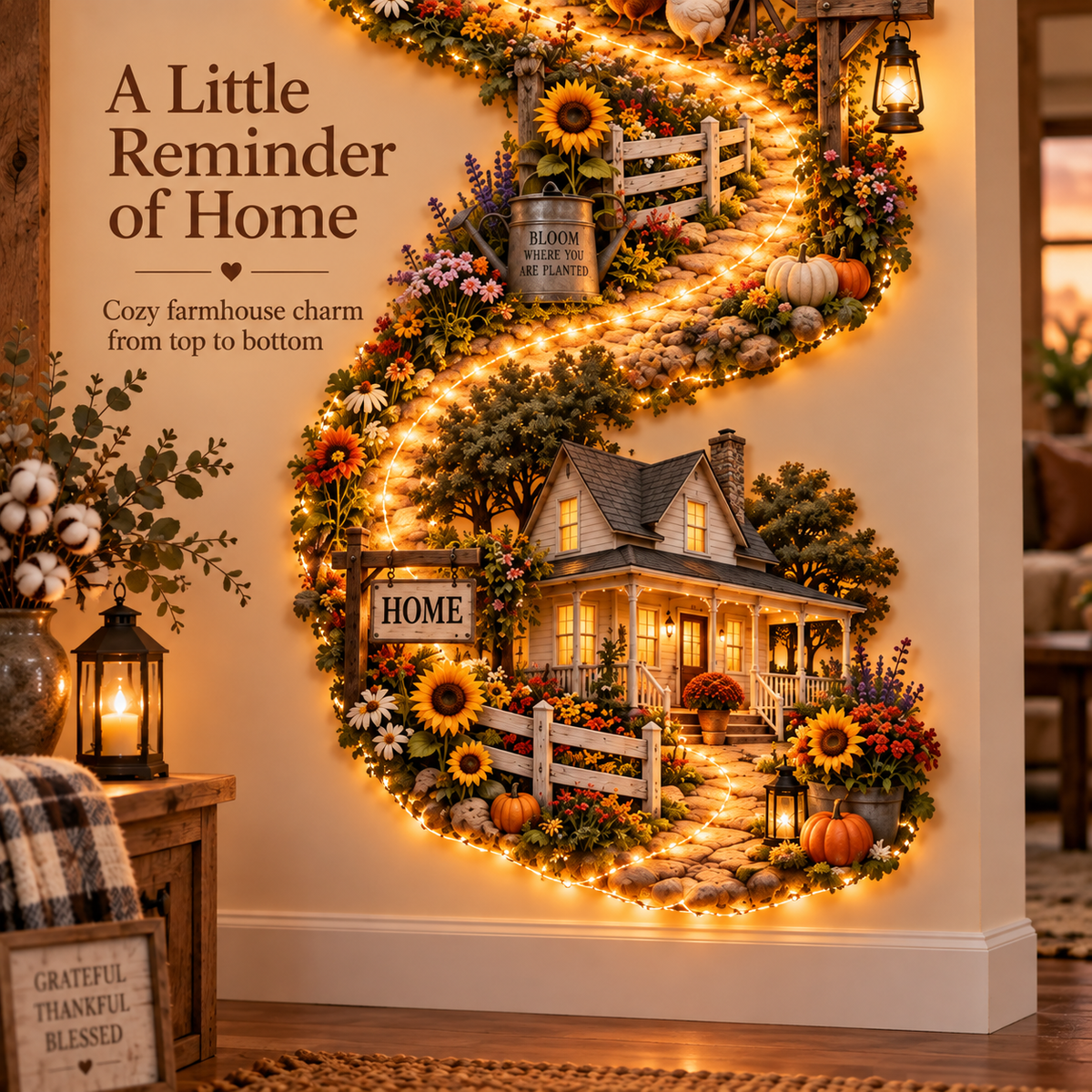 A little reminder of home farmhouse decor