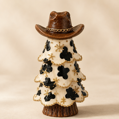 Figuritas de vaqueros de estilo navideño para el árbol