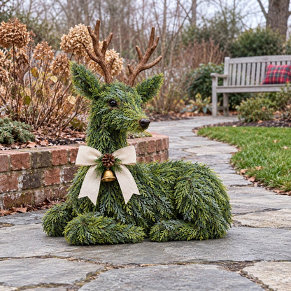 🦌Woodland Evergreen Reindeer™ Christmas Decoration-🎁A Charming Gift for Christmas Lovers