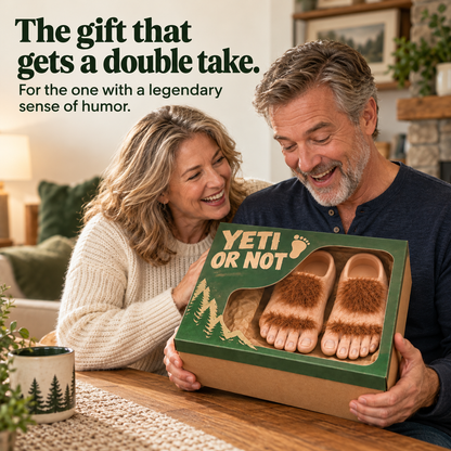 YETI OR NOT BIGFOOT FEET - Realistic Giant Foot Shoe