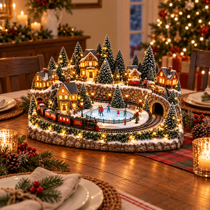 🔥 Lighted & Animated Christmas Village Collection-✨Same as the video