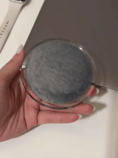 🌊Handcrafted Pocket Ocean Liquid Motion Disc – A Calming Wave in Your Hand