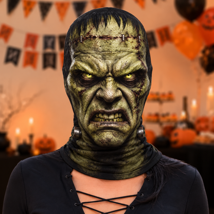 🎃Faux 3D Halloween Balaclava-👻3D Effect, Soft & Breathable