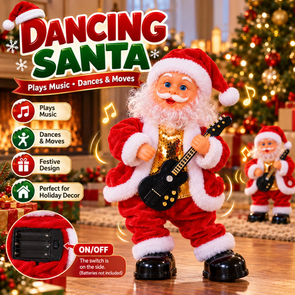 🎅🍑Santa’s Got the Moves – Dancing Christmas Figure