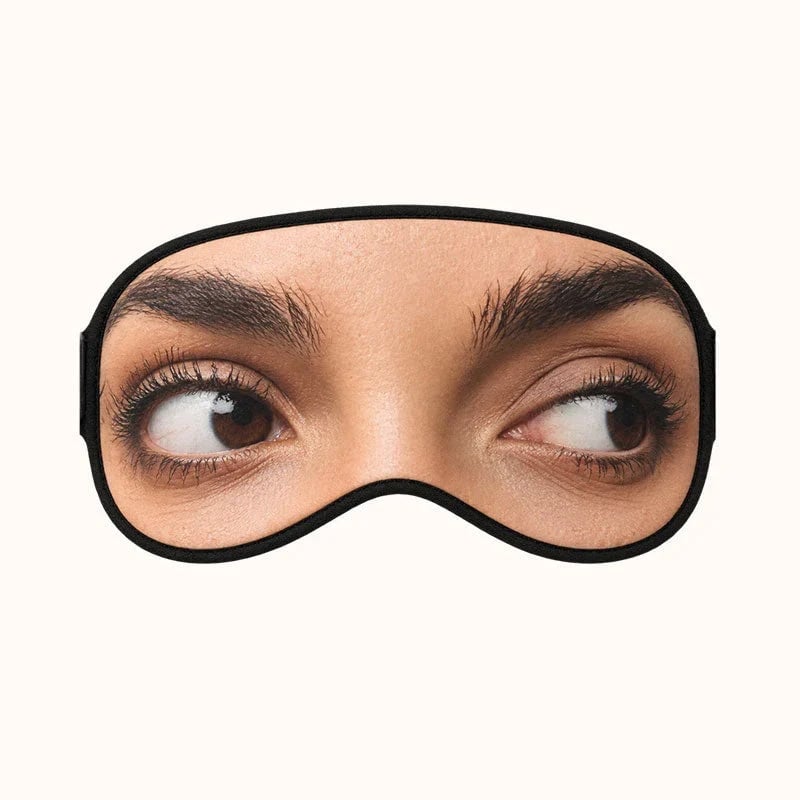 😂Funny Open-Eye Sleep Mask- Hilarious Gag Gift for Naps & Travel