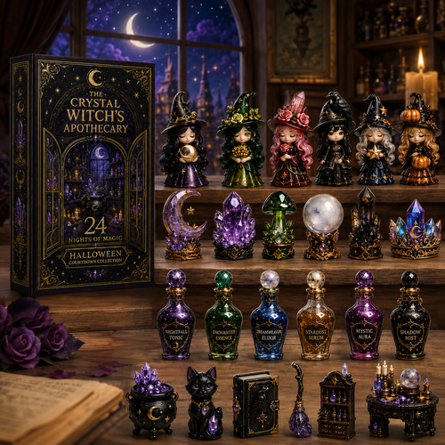 🔥Der Apotheken-Adventskalender der Kristallhexe 2026 – 24 magische Miniaturen für 24 Nächte