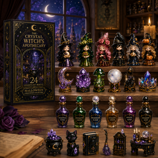 🔥Der Apotheken-Adventskalender der Kristallhexe 2026 – 24 magische Miniaturen für 24 Nächte