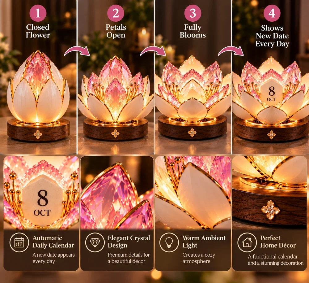 ✨DailyBloom™ – Automatic Blooming Perpetual Calendar