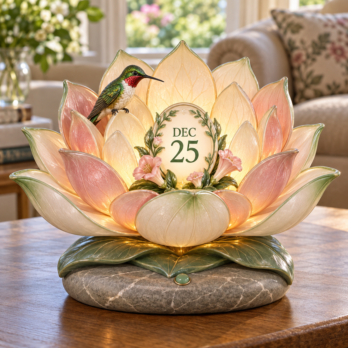 ✨Cardinal DailyBloom™ – Automatic Blooming Perpetual Calendar