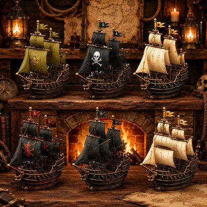 ⚓Pirate Ship Legends Advent Calendar 2026 –  Collector-Grade Miniature Ships