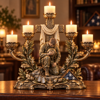 🙏Faith at Home — Christian Prayer Candleholder Collection