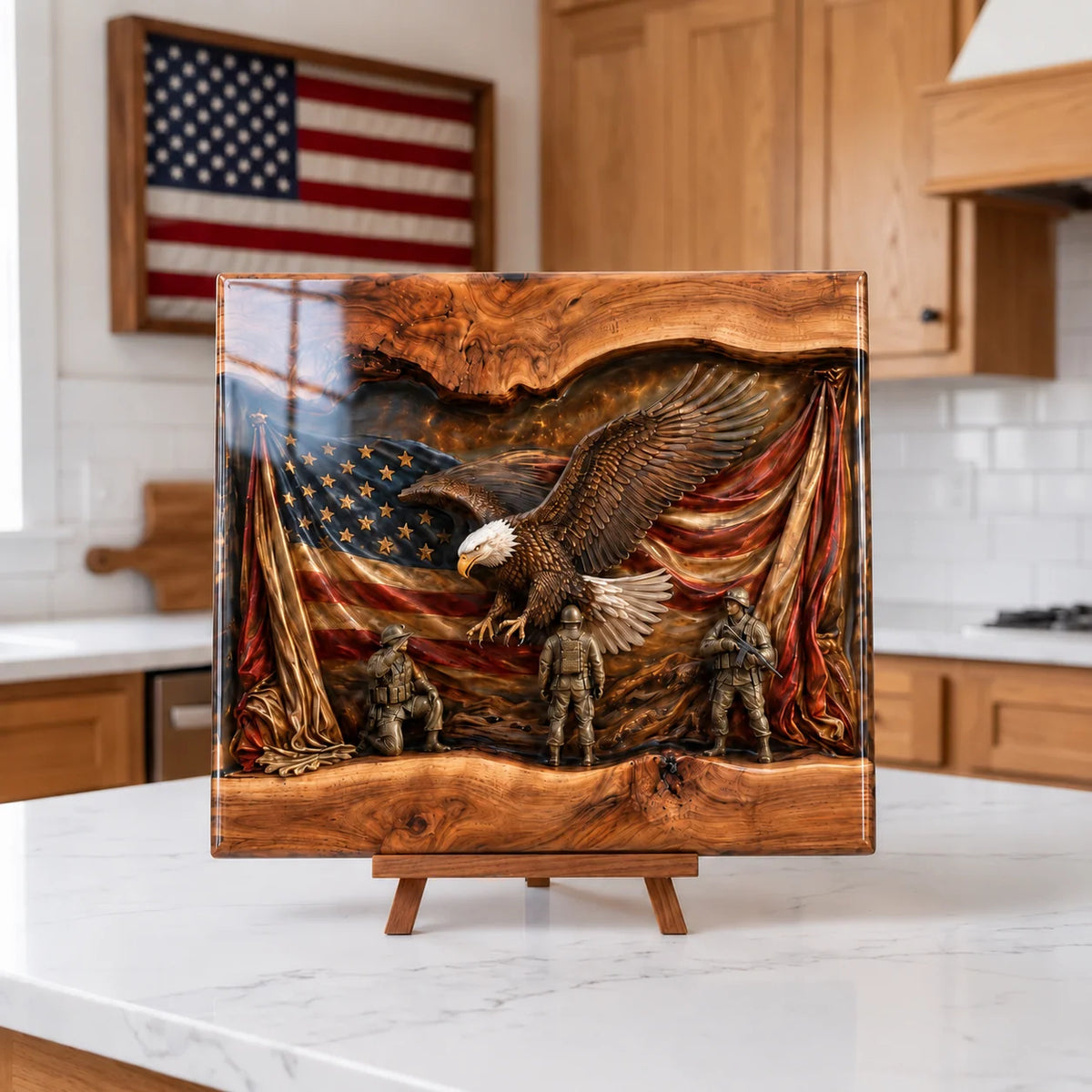 Handcrafted Veteran Memorial Display Boards(Ryan Handmade®) - Only 11 Left