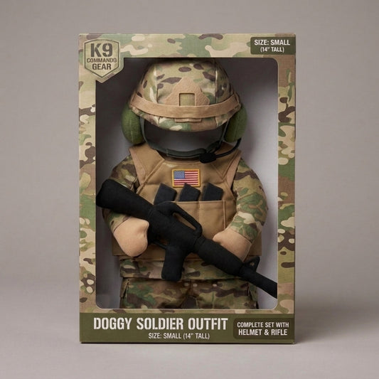 🔥 Limited-Time 49% OFF✨Pet Tactical Soldier Uniform