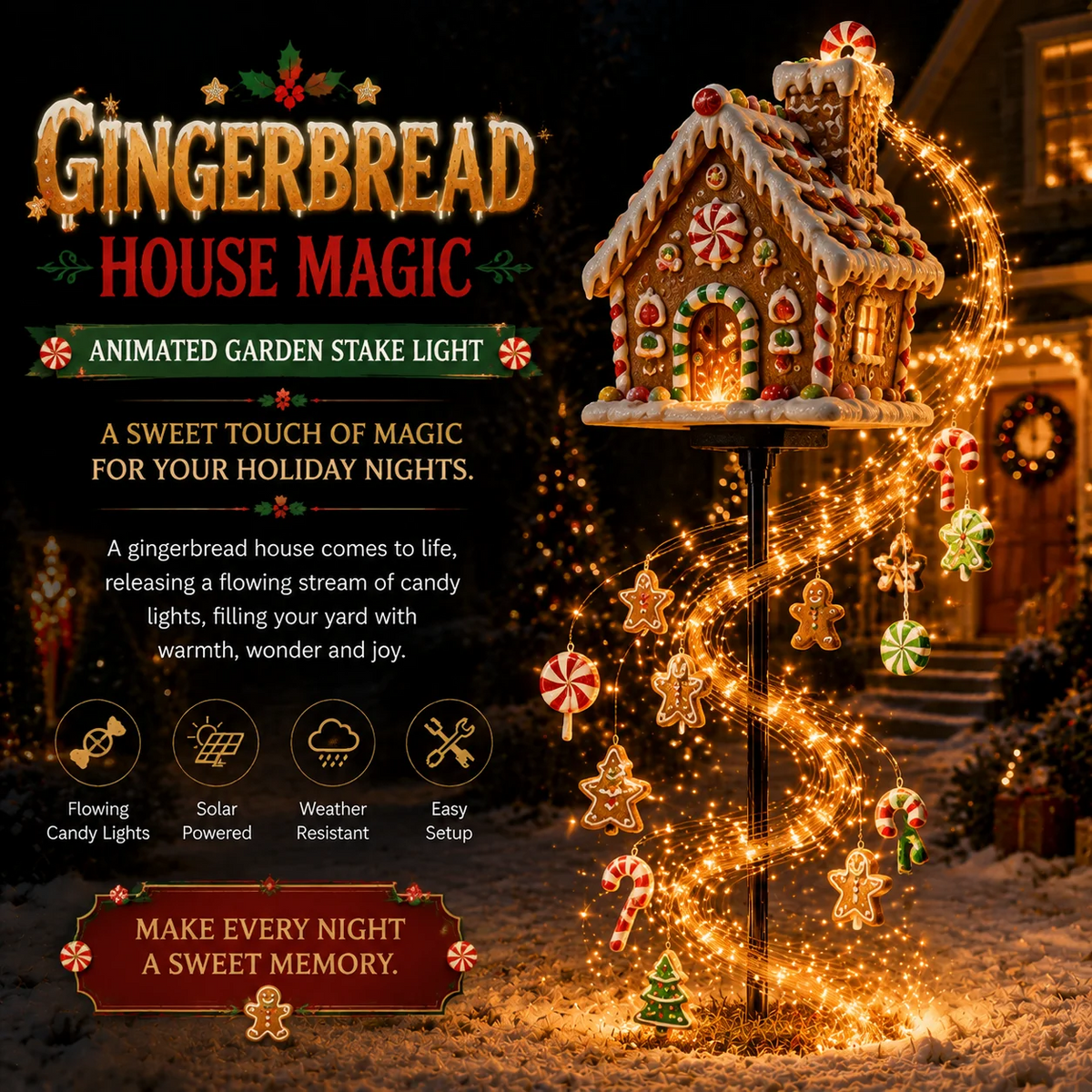 🌲2027 Nestmiro® Christmas Magic Fließlicht-Kollektion
