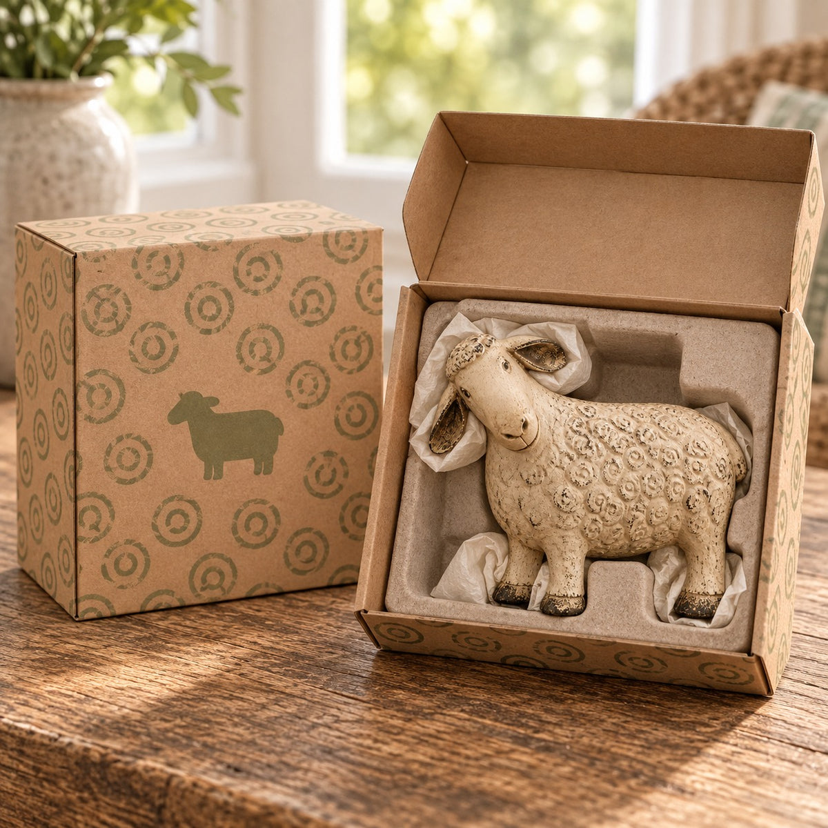 🔥😍Vintage Lamb – A Rustic Farmhouse Accent🐑