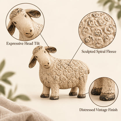 🔥😍Vintage Lamb – A Rustic Farmhouse Accent🐑