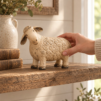 🔥😍Vintage Lamb – A Rustic Farmhouse Accent🐑