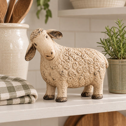 🔥😍Vintage Lamb – A Rustic Farmhouse Accent🐑