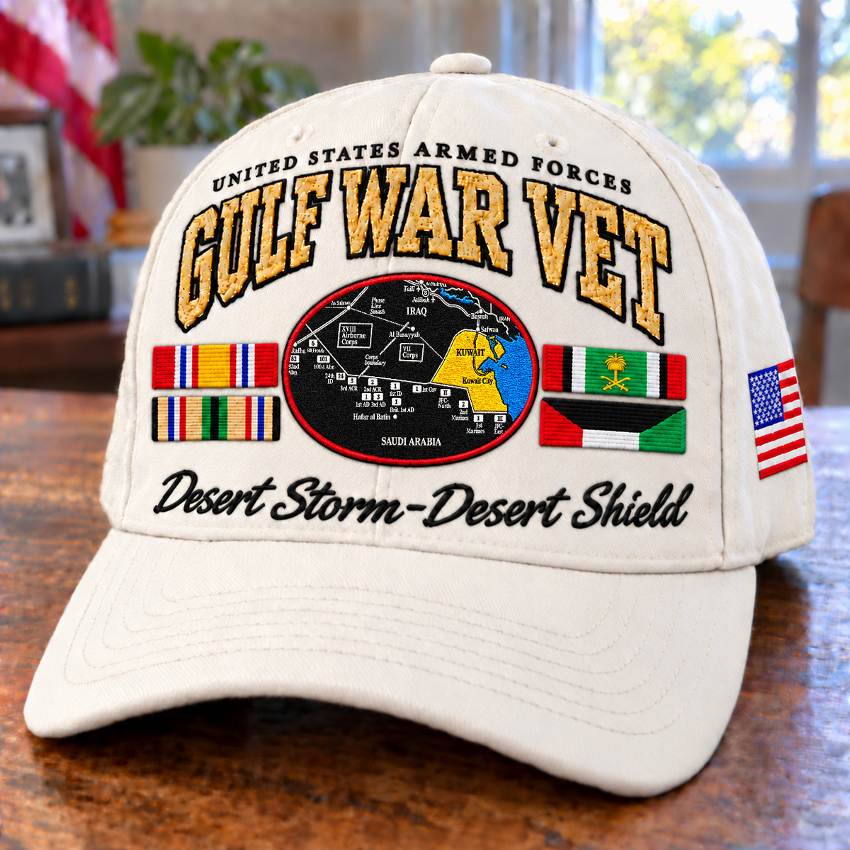 🇺🇸 Early Veterans Day Special — 60% OFF| 🏜️Gulf War Veteran Tribute Cap(🏆Honor Their Sacrifice)