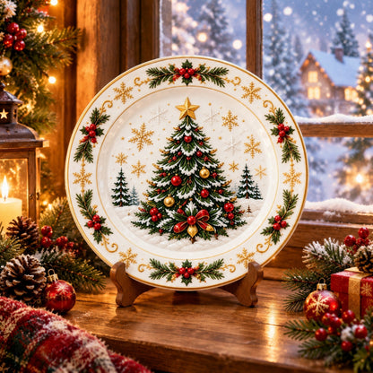 ⭐2026 USA Sale: Up to 50% OFF -🍽️Christmas Dinner Plate Collection