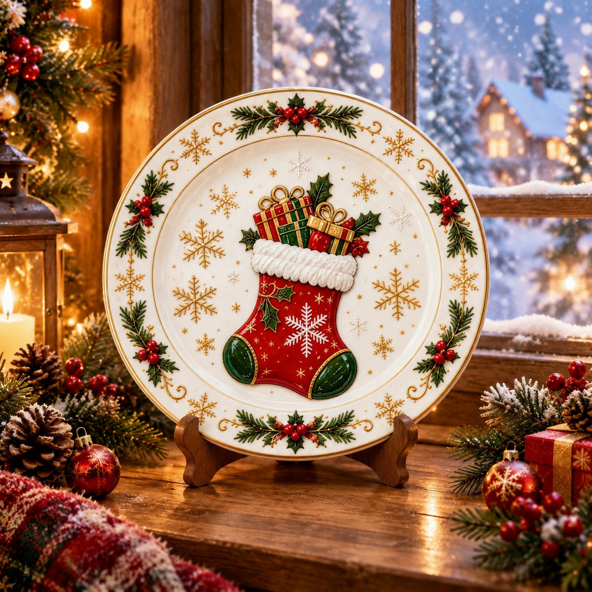 ⭐2026 USA Sale: Up to 50% OFF -🍽️Christmas Dinner Plate Collection