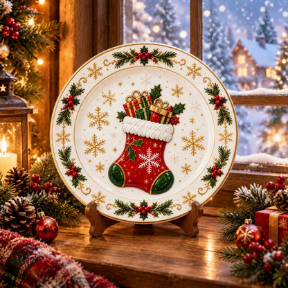 ⭐2026 USA Sale: Up to 50% OFF -🍽️Christmas Dinner Plate Collection