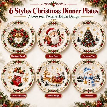 ⭐2026 USA Sale: Up to 50% OFF -🍽️Christmas Dinner Plate Collection