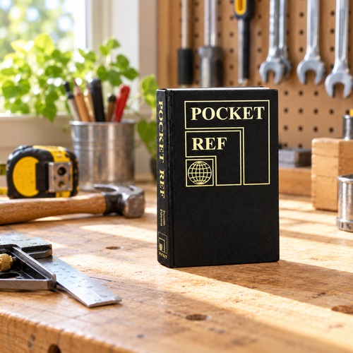 🔥Pocket Ref™ 4th Edition – 864-Page Portable Reference Guide