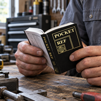🔥Pocket Ref™ 4th Edition – 864-Page Portable Reference Guide