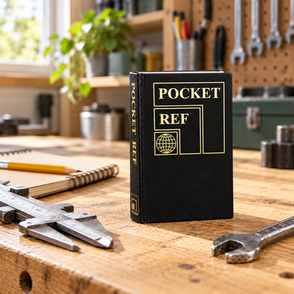 🔥Pocket Ref™ 4th Edition – 864-Page Portable Reference Guide