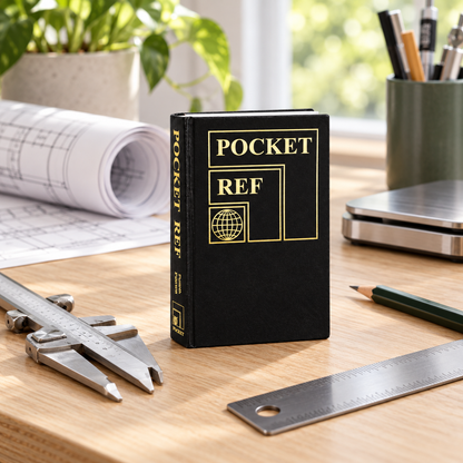 🔥Pocket Ref™ 4th Edition – 864-Page Portable Reference Guide