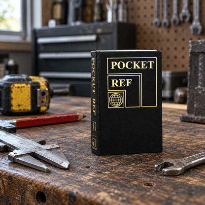 🔥Pocket Ref™ 4th Edition – 864-Page Portable Reference Guide